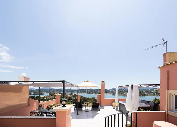 Swan House By Corfu Collection - Panoramic View In Kommeno